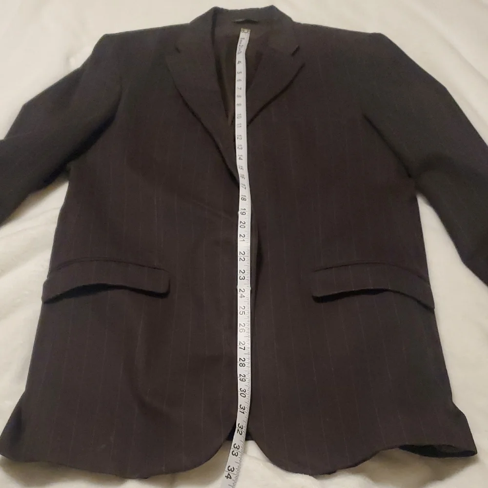 Banana Republic Charcoal Suede Men's Blazer